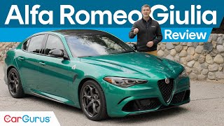 2024 Alfa Romeo Giulia Review [upl. by Euqinotna]