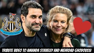 Amanda Staveley  Mehrdad Ghodoussi BEST MOMENTS AND HIGHLIGHTS AT NEWCASTLE UNITED [upl. by Naivaj874]