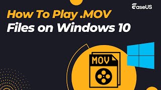 How to Play MOV Files on Windows 10 Without Error [upl. by Erdreid906]