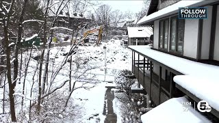 Embattled Akron Timber Top complex tears down apartment building [upl. by Eceerahs666]