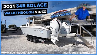 2021 345 Solace Boats Walkthrough Video BoatHouseH2ocom [upl. by Milon21]