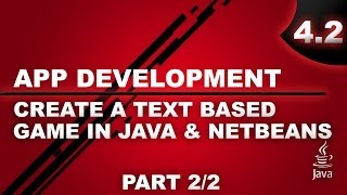 Make a Text Based Game in Java and Netbeans  Part 22 [upl. by Aleetha]