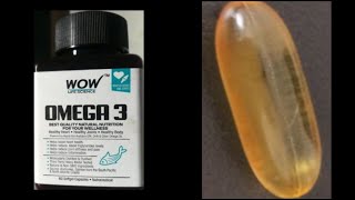 WOW OMEGA 3 CAPSULES REVIEW IN TAMIL [upl. by Stoneham]