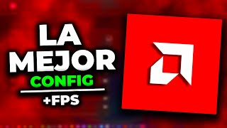 La MEJOR Configuración Para FPS En AMD SOFTWARE 🚀✅ [upl. by Isak429]