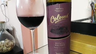 0022  Vinho Colomé Estate Malbec 2016 [upl. by Dahlia]