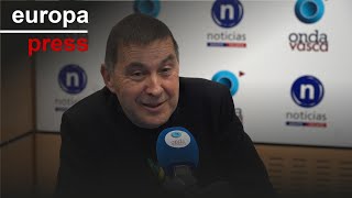 Otegi dice que PNV que viaja quotdentro de la furgoneta de Anduezaquot y con Feijóo quoten el capóquot [upl. by Arodasi504]