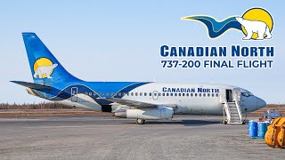 The final Canadian North 737200 flight [upl. by Goto107]