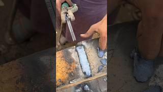 Two rods joint for Root welding new ideas shorts welding ideas method [upl. by Brigitta270]