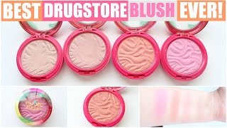 BEST DRUGSTORE BLUSH EVER  NEW SHADES Physicians Formula Butter Blushes [upl. by Julie]