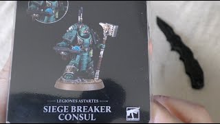 Siege Breaker Consul  Unboxing HH [upl. by Zednanref]