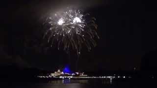 Wishes Night Time Fireworks Spectacular Show at Disney Worlds Magic Kingdom [upl. by Boles]