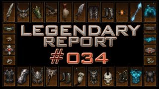 Diablo 3 Legendary Report 34  legendary report [upl. by Hendrika993]