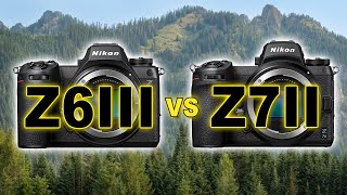 Nikon Z6III vs Nikon Z7II  Image Quality Review [upl. by Larena]