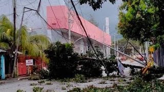 AFTERMATH Super Typhoon Odette Cebu City 250kph [upl. by Ayocat]