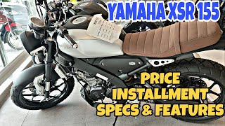 2024 Yamaha XSR 155  Review Price Installment DP Monthly Full Specs and Features [upl. by Eibba]