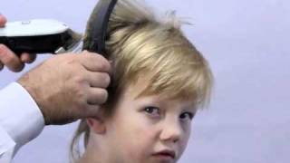 How to cut boys hair the new simple way Using Freestyla clipper guides [upl. by Onfre]