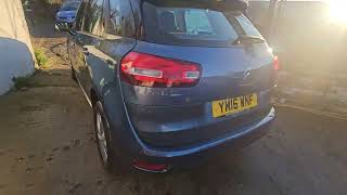 2016 Citroen C4 Picasso 16 BlueHdi Vtr Euro 6 5 dr Diesel Manual 67000 miles Ulez [upl. by Acinomaj198]