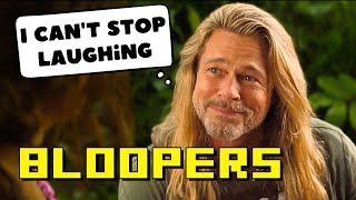 BRAD PITT BLOOPERS COMPILATION Snatch Bullet Train Troy Moneyball Oceans trilogy etc [upl. by Hako]