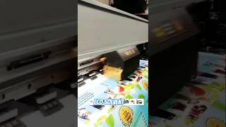 Eco Solvent High Speed  shorts jk printing vlog flex sticker  youtube video  High Speed [upl. by Siseneg]