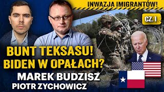 Niezależny Teksas Kryzys imigracyjny Południe ma dość Bidena  Marek Budzisz i Zychowicz [upl. by Jari]