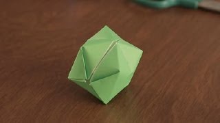 How to Make an Origami Balloon  Simple amp Fun Origami [upl. by Raven234]