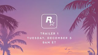 IT HAPPENED Rockstar Officially Confirms the GTA 6 Trailer Date amp Time  December 5 2023 [upl. by Latsyrhk383]