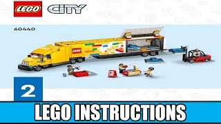 LEGO Instructions  City  60440  LEGO Delivery Truck Book 2 [upl. by Strohbehn]