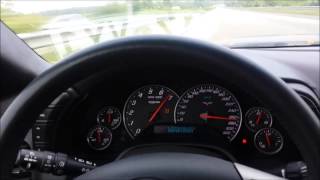 2008 Corvette Z06 Acceleration Beschleunigung Autobahn [upl. by Nnewg830]