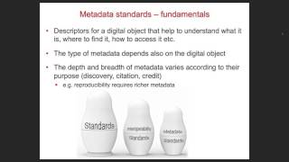 Metadata Standards [upl. by Calloway921]