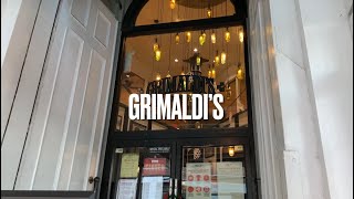 Pizza review Grimaldi’s Brooklyn NY [upl. by Eniawed204]