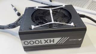 Corsair PSU Fan Replacement [upl. by Novihc]