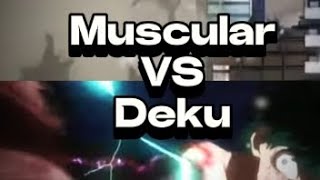 Deku vs Muscle Man Final Rematch  Deku Smoke Screen  My Hero Academia Season 6 Episode 19 132 [upl. by Attolrac]