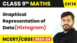 Graphical Representation of Data Histogram  Class 9 Maths Chapter 14 [upl. by Tommy]