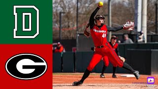 Georgia Softball Highlights vs Dartmouth  2024 College Softball Highlights  22524 [upl. by Willdon238]