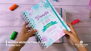 AGENDAS PERSONALIZADAS 2019 [upl. by Lillie]