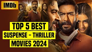 Top 5 Best Suspense Thriller Movies In Hindi 2024 IMDb  You Shouldnt Miss [upl. by Cora]