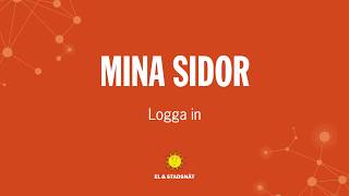 Mina sidor Logga in [upl. by Irik182]