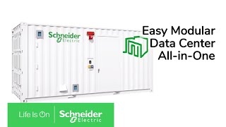 A New Approach with the Easy Modular Data Center AllinOne  Schneider Electric [upl. by Chemar938]