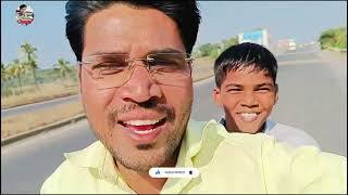 Amit आज चालला घरी 🤫  I am way to home happy diwali  vlog AT20 [upl. by Inalem]