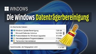 Die Windows Datenträgerbereinigung  EINFACH ERKLÄRT [upl. by Aksehcnarf]