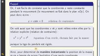 501 Vibrations Série 01 Exercice 01Part 1 Nombre de degrés de liberté dun système mécanique [upl. by Norit]