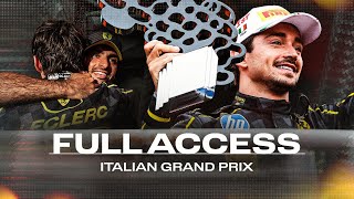 SF Full Access  2024 Italian GP  ON THE TOP STEP IN MONZA 🏆 [upl. by Onej]