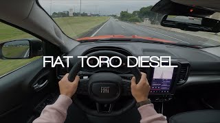 POV Drive  Fiat Toro Volcano Diesel 2024 [upl. by Itirahc]