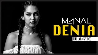 Manal  Denia Official Lyrics Video  منال  دنيا النسخة الأصلية [upl. by Linn851]