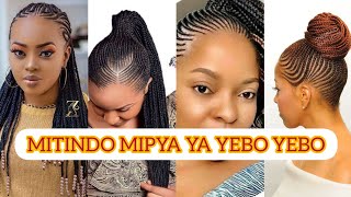 Mitindo mipya ya kusuka yebo yebo africa hair styles african human hair styles misuko mipya yanywele [upl. by Kraus]