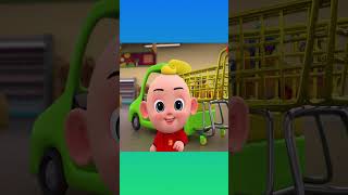 Grocery Store Song  3D Animation Rhymes amp Songs For Children shorts 3d song kids [upl. by Names]