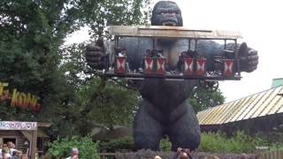 King kong offride  Bobbejaanland [upl. by Enicar508]