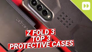 Samsung Galaxy Z Fold 3 TOP 3 protective cases [upl. by Meilen]