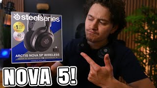 NEW SteelSeries Arctis Nova 5P Unboxing amp Setup [upl. by Farrah]