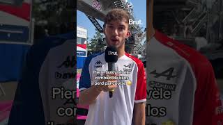 Pierre Gasly révèle combien de kilos il perd par course 😳 [upl. by Brigida]